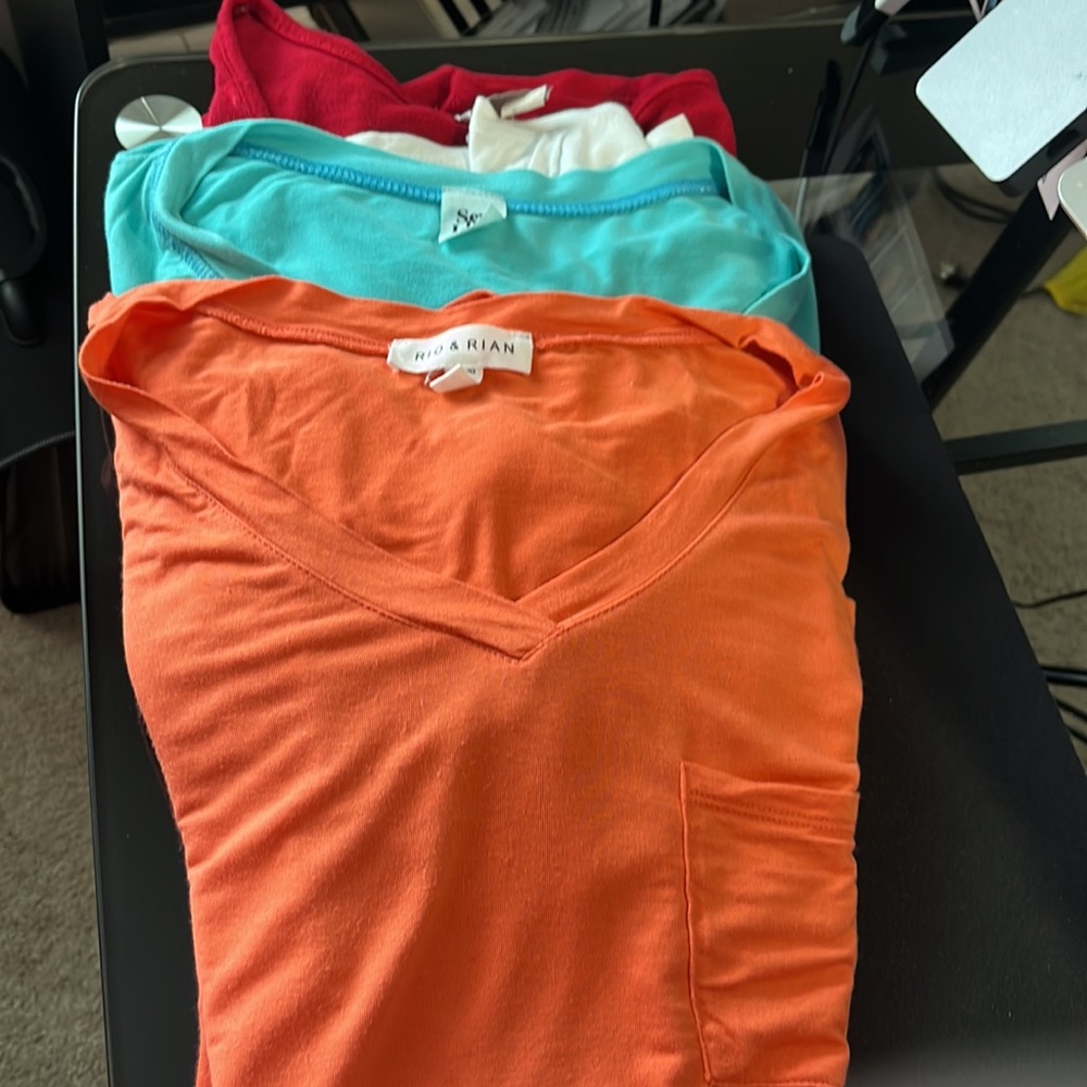 Bundle of 3 tops size L assorted brands